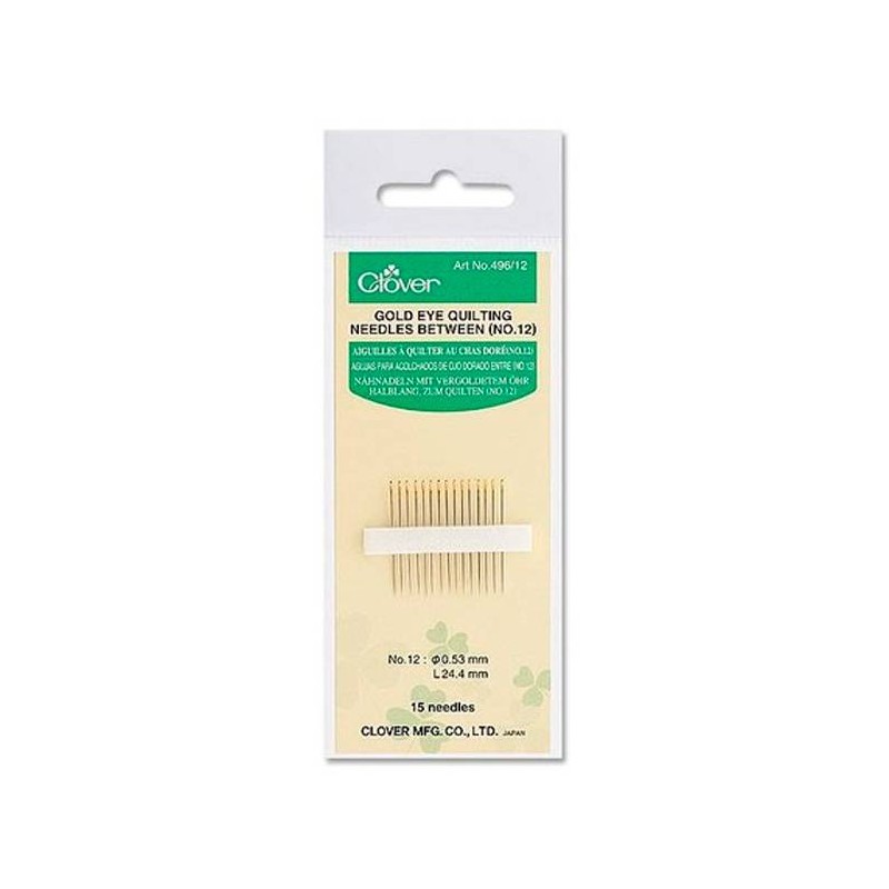 Gold Eye Quilting Needles Clover