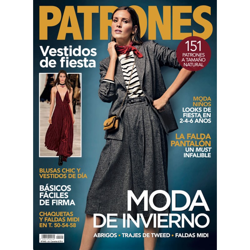 Revista Patrones Nº 440 - Diciembre 2022 - Las Tijeras Mágicas Revista Patrones Nº 440 - Diciembre 2022 - Las Tijeras Mágicas