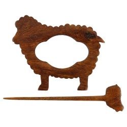 BROOCH FOR SHAWL - SHEEP –...