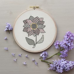 EMBROIDERY KIT BLACKWORK -...