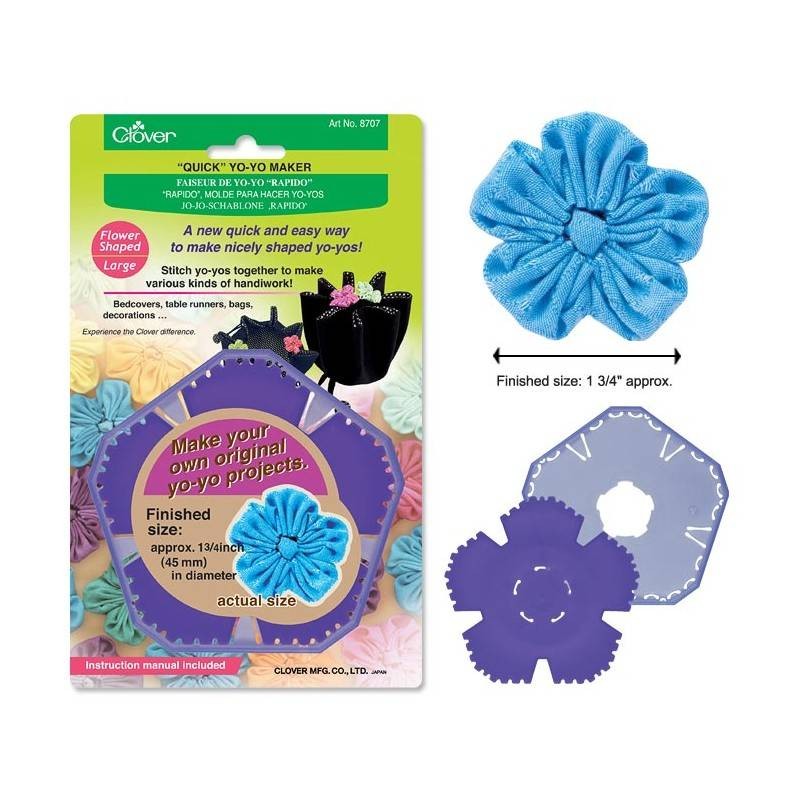 Molde para Yoyo Flor Grande Clover Molde para Yoyo Flor Grande Clover