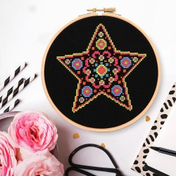 Cross Stitch Kit - Neon...