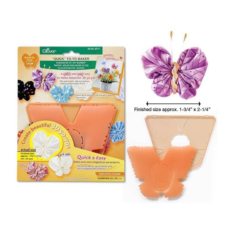 Molde para Yoyo Mariposa Grande Clover Molde para Yoyo Mariposa Grande Clover