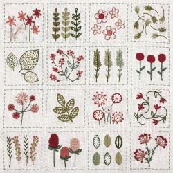 FREE EMBROIDERY KIT - LINEN...