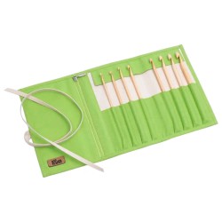 Bamboo Crochet Hooks Set -...