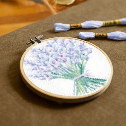 CROSS STITCH KIT - LAVENDER...