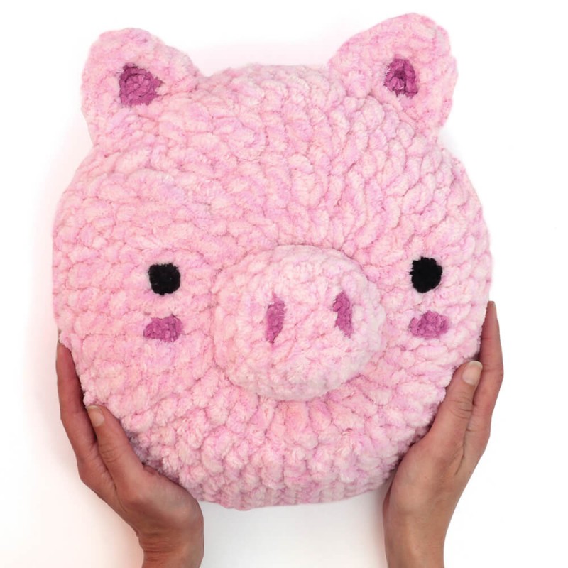 Cojines tejidos a crochet de animales cheap