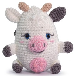 Kit Amigurumi Vaca - Círculo