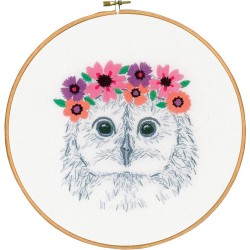 Embroidery Kit - Owl with...