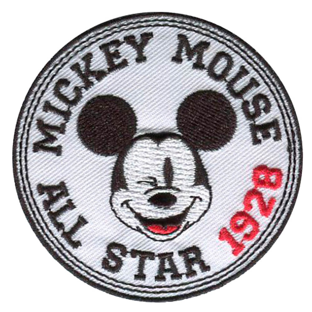 Parche de Mickey Mouse, parche de costura de disney, parches de