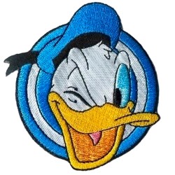 Donald Duck Blue Circles...