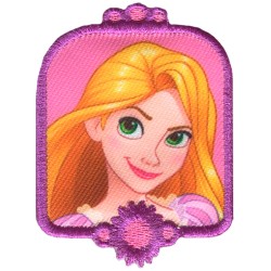 Rapunzel Embroidery Thermoadhesive Patch