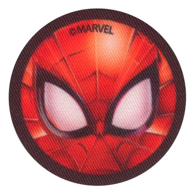 Parche Termoadhesivo Spiderman Circular Máscara Grande
