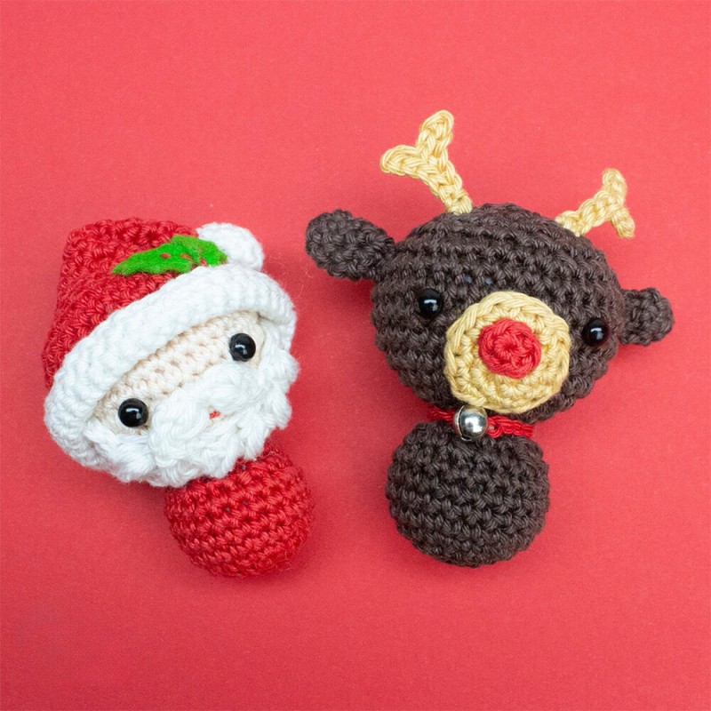 Súper Promoción - SANTAS AMIGURUMI