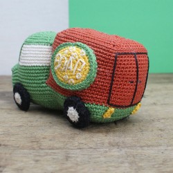 Kit amigurumi hardicraft camion de pompier