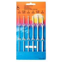 Crochet Hooks Set Aluminium...