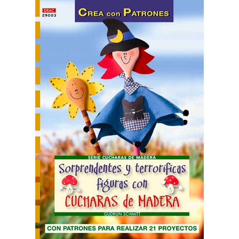 Sorprendentes y terroríficas figuras con cucharas de madera Sorprendentes y terroríficas figuras con cucharas de madera