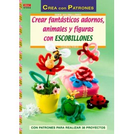 Crear fantásticos adornos, animales y figuras con escobillones