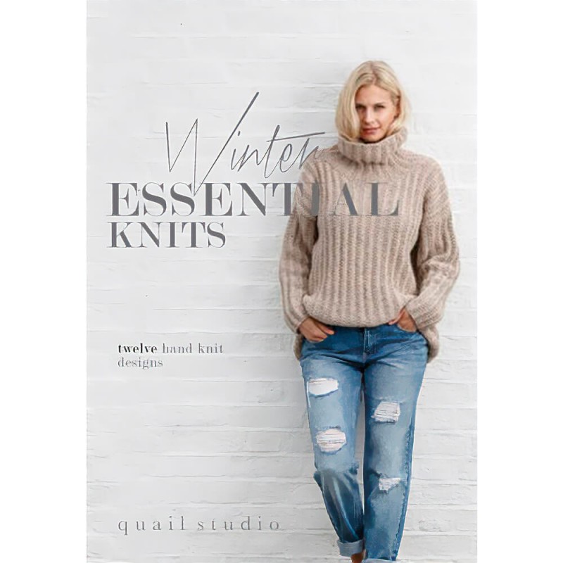 Brushed Fleece Knits - Quail Studio, Knitting Patterns Book