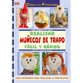 Realizar muñecos de trapo fácil y rápido