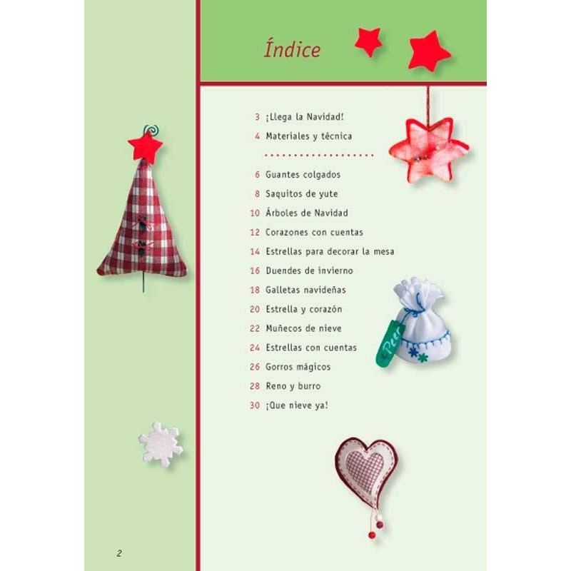 Adornos para decorar la Navidad con fieltro