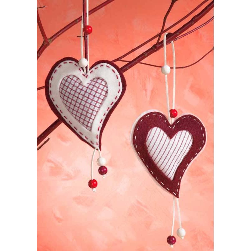 Adornos para decorar la Navidad con fieltro