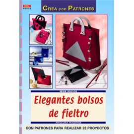 Elegantes bolsos de fieltro