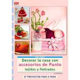 Decorar la casa con accesorios de Punto tejidos y fieltrados