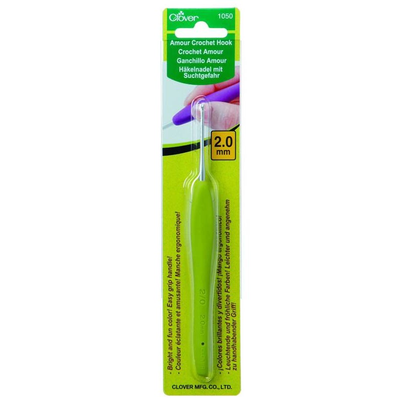 Clover Amour Crochet Hooks 2 mm