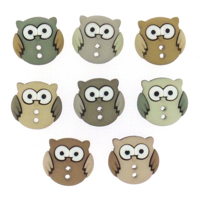 Sew Cute Owls Buttons