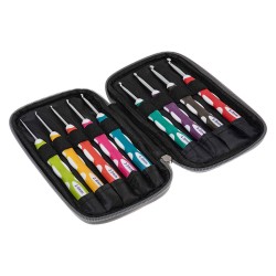 Soft Grip Crochet Hooks Set...