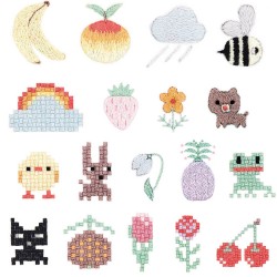 Kit Stick & Stitch Pixel...