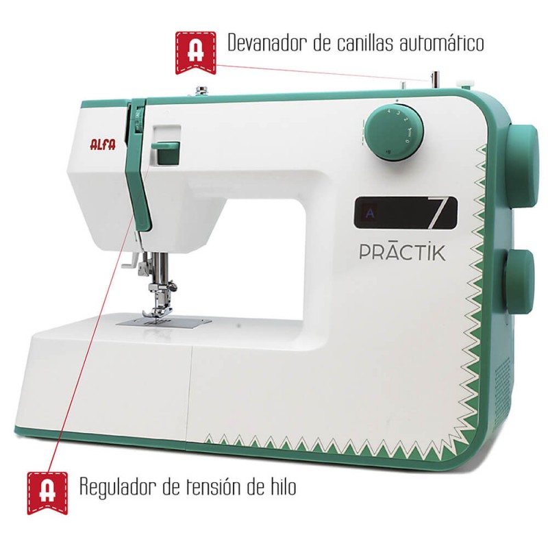 Máquina de Coser Alfa Practik 7