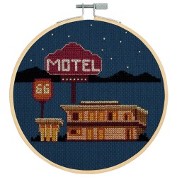Cross Stitch Kit - Motel - DMC